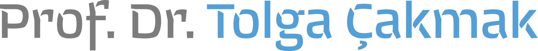 Prof. Dr. Tolga Çakmak